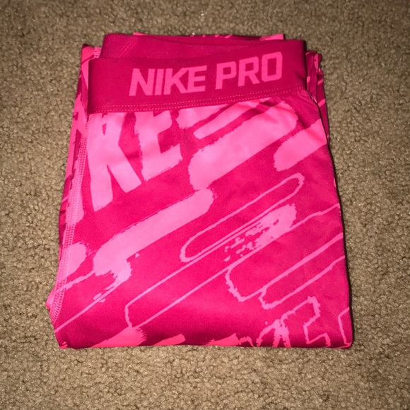 Nike Pants - Pink nike pro leggings